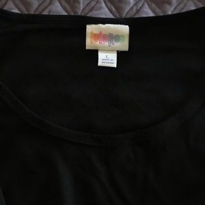 Solid black LuLaRoe Irma!